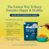 Bio.me Kids Fibre Powder mixed in a smoothie