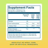 Bio.me Kids Fibre Powder nutritional information