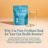 Bio.me Psyllium Husk Capsules close-up of capsule