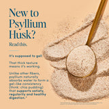 Bio.me Psyllium Husk Fiber Supplement 220g lemonade flavour powder