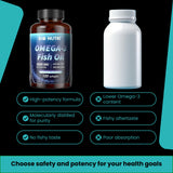 BIO NUTRI Fish Oil Omega 3 Supplements 3000mg nutrition facts