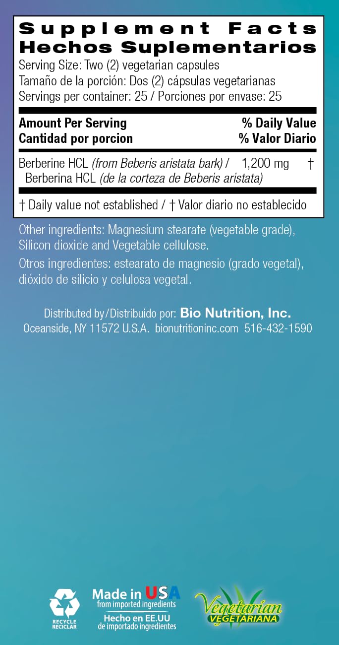 Bio Nutrition Advanced Berberine lifestyle image with capsules