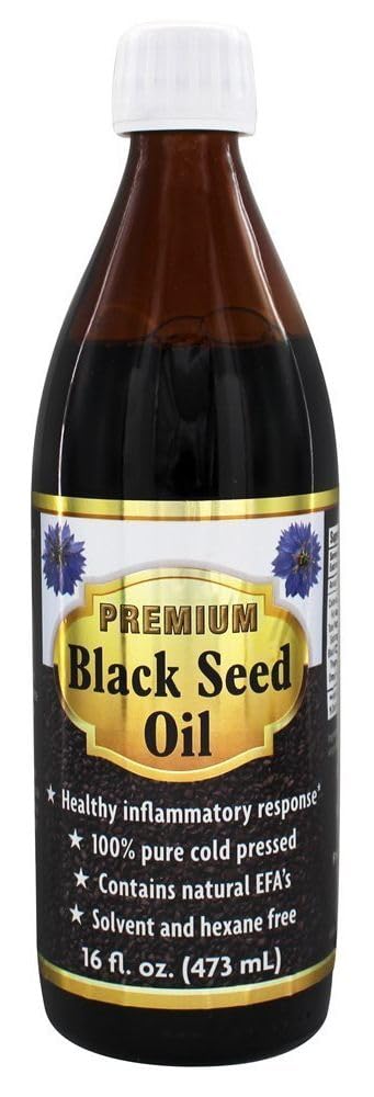 Bio Nutrition Black Seed Oil 0.02 Pound supplement front view