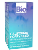 Bio Nutrition California Poppy Vegi-Caps 500mg front view