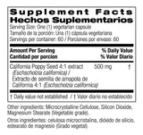 Bio Nutrition California Poppy Vegi-Caps 500mg with other supplements