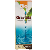 Bio Nutrition Graviola Extract 4oz bottle back view
