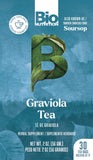 Bio Nutrition Graviola Tea brewed cup with tea bag