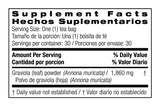 Bio Nutrition Graviola Tea individual tea bag close-up