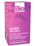 Bio Nutrition Sleep Wellness 60 vegetarian capsules front view