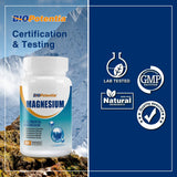 BIO POTENTIA Magnesium 500mg 60 Capsules back view