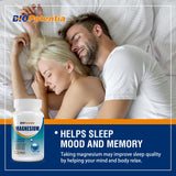 BIO POTENTIA Magnesium 500mg capsules on a wooden table