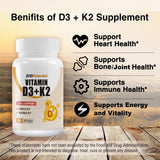BIO POTENTIA Vitamin D3 + K2 Softgels side view