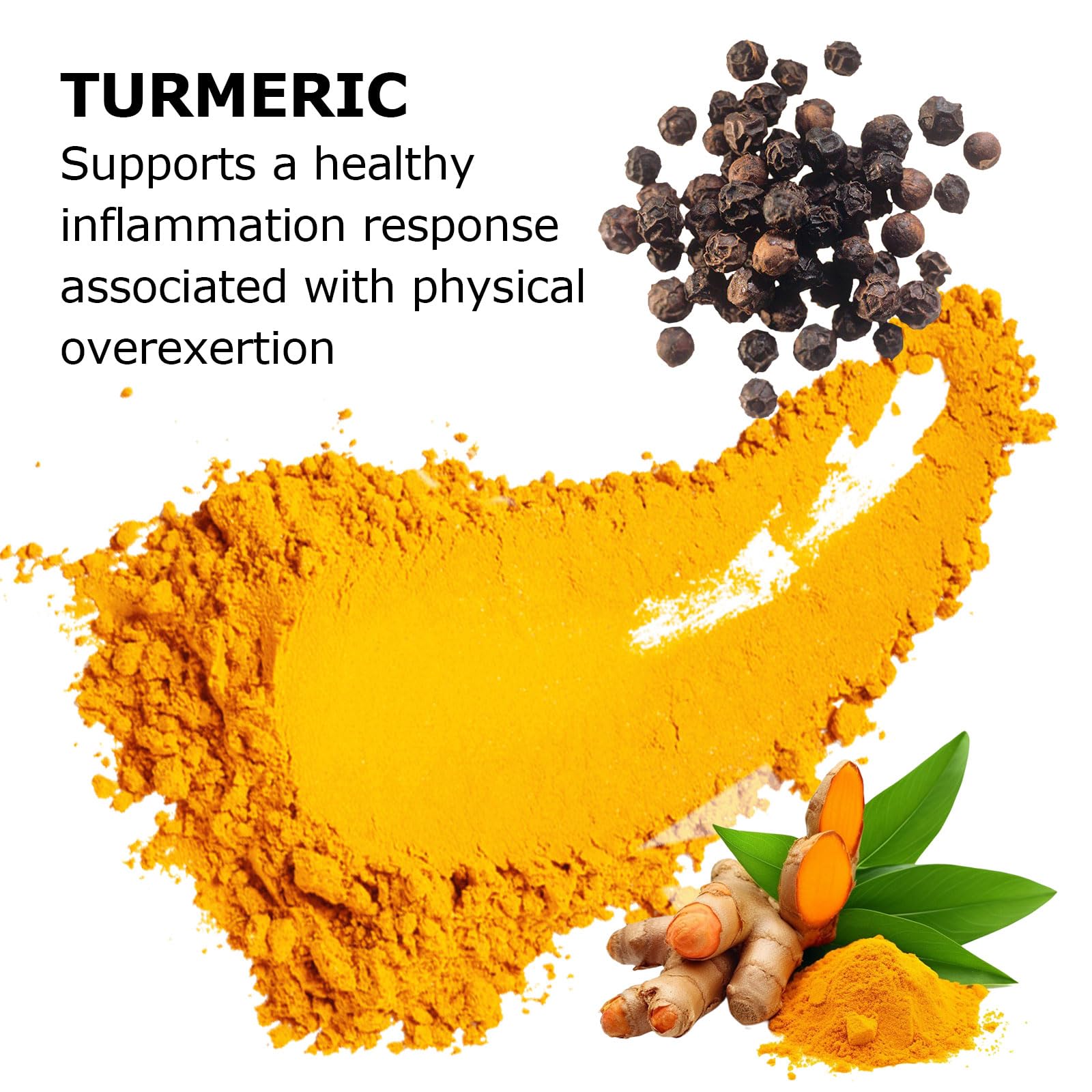 Bio Root Labs Turmeric Curcumin Supplement with measuring spoon