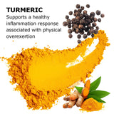 Bio Root Labs Turmeric Curcumin Supplement with measuring spoon