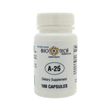Bio-Tech Pharmacal A-25 Vitamin A 25,000 IU 100 Capsules front view