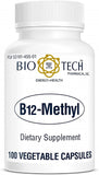 Bio-Tech Pharmacal B12-Methyl 1000 mcg capsule front view