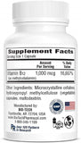Bio-Tech Pharmacal B12-Methyl 1000 mcg capsule on a wooden table