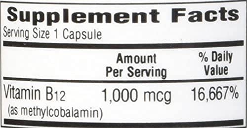 Bio-Tech Pharmacal B12-Methyl 1000 mcg capsule with a measuring spoon