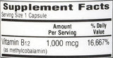 Bio-Tech Pharmacal B12-Methyl 1000 mcg capsule with a measuring spoon