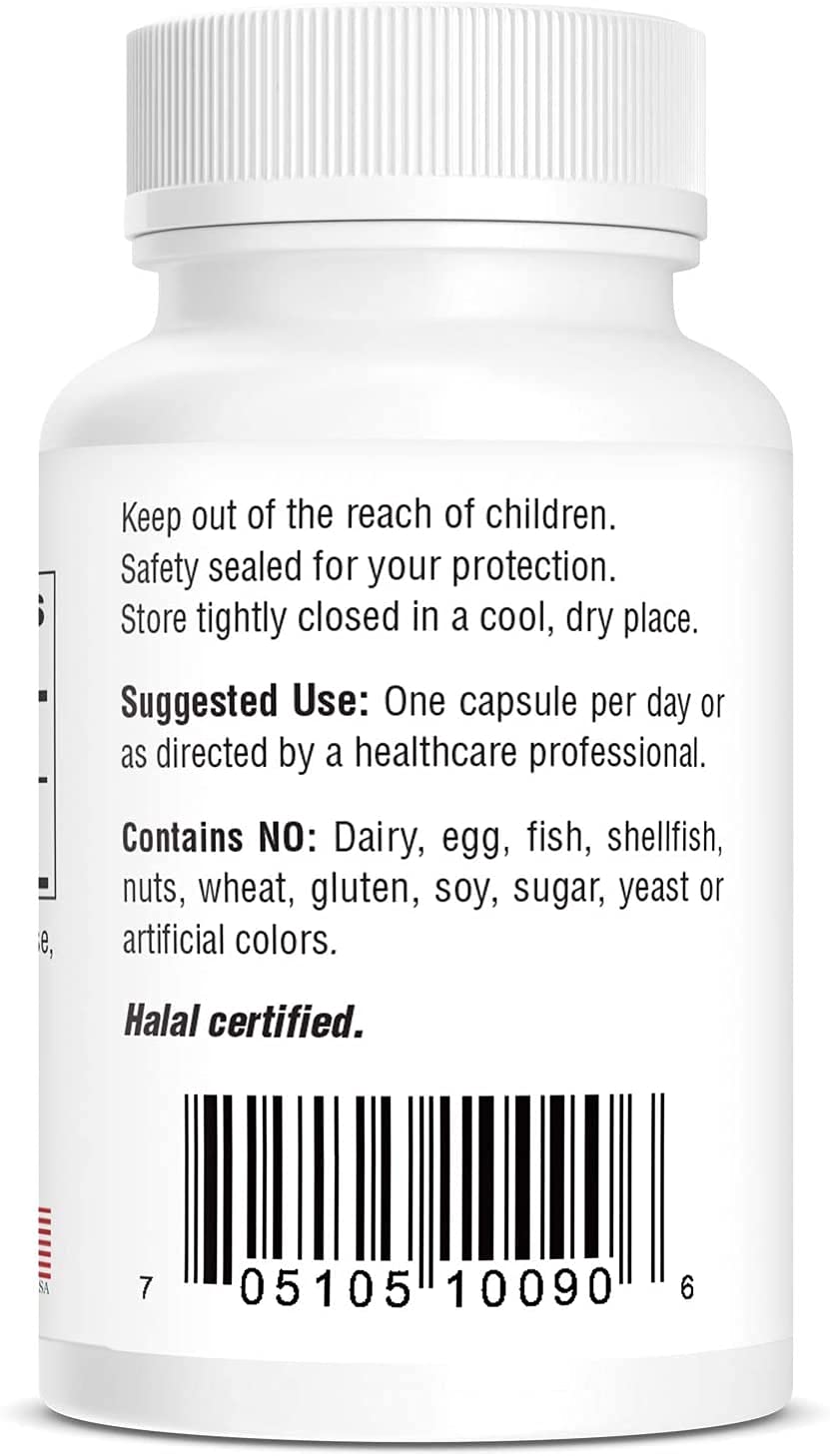 Bio-Tech Pharmacal D3-5 5000 IU 250 Capsules back view