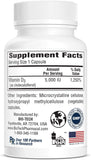Bio-Tech Pharmacal D3-5 5000 IU vegetable capsules packaging