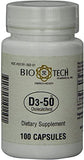 Bio-Tech Pharmacal D3-50 50,000 IU Vitamin D supplement packaging