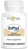 Bio-Tech Pharmacal D3Plus Vitamin D3 5000 IU supplement front view