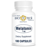 Bio-Tech Pharmacal Melatonin 1mg 100 Capsules front view