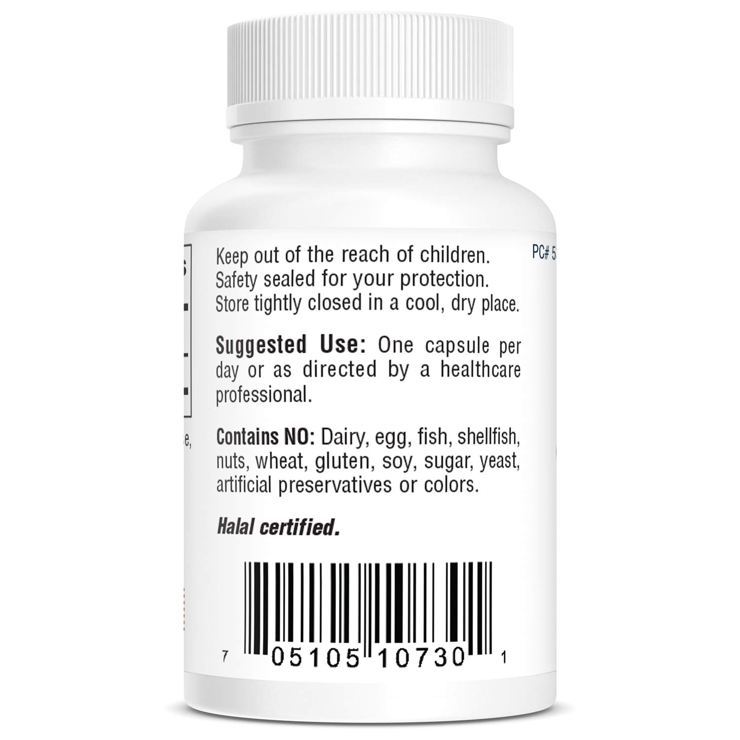 Bio-Tech Pharmacal Melatonin 1mg 100 Capsules packaging