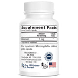 Bio-Tech Pharmacal Melatonin 1mg capsule close-up