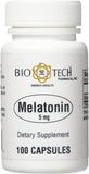 Bio-Tech Pharmacal Melatonin 5 mg capsules front view