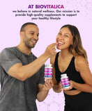 BIO VITALICA Elderberry Gummies lifestyle scene with fruits