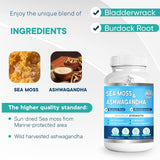 BIO VITALICA Sea Moss & Ashwagandha Gummies ingredients list