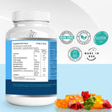 BIO VITALICA Sea Moss & Ashwagandha Gummies showing chewable texture