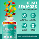 BIO VITALICA Sea Moss & Elderberry Gummies on a table