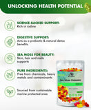 BIO VITALICA Sea Moss Gummies close-up of gummy texture
