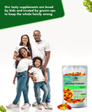 BIO VITALICA Sea Moss Gummies displayed with vitamins