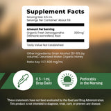 BIOACTIVE Ashwagandha Liquid Supplement 500mg side view