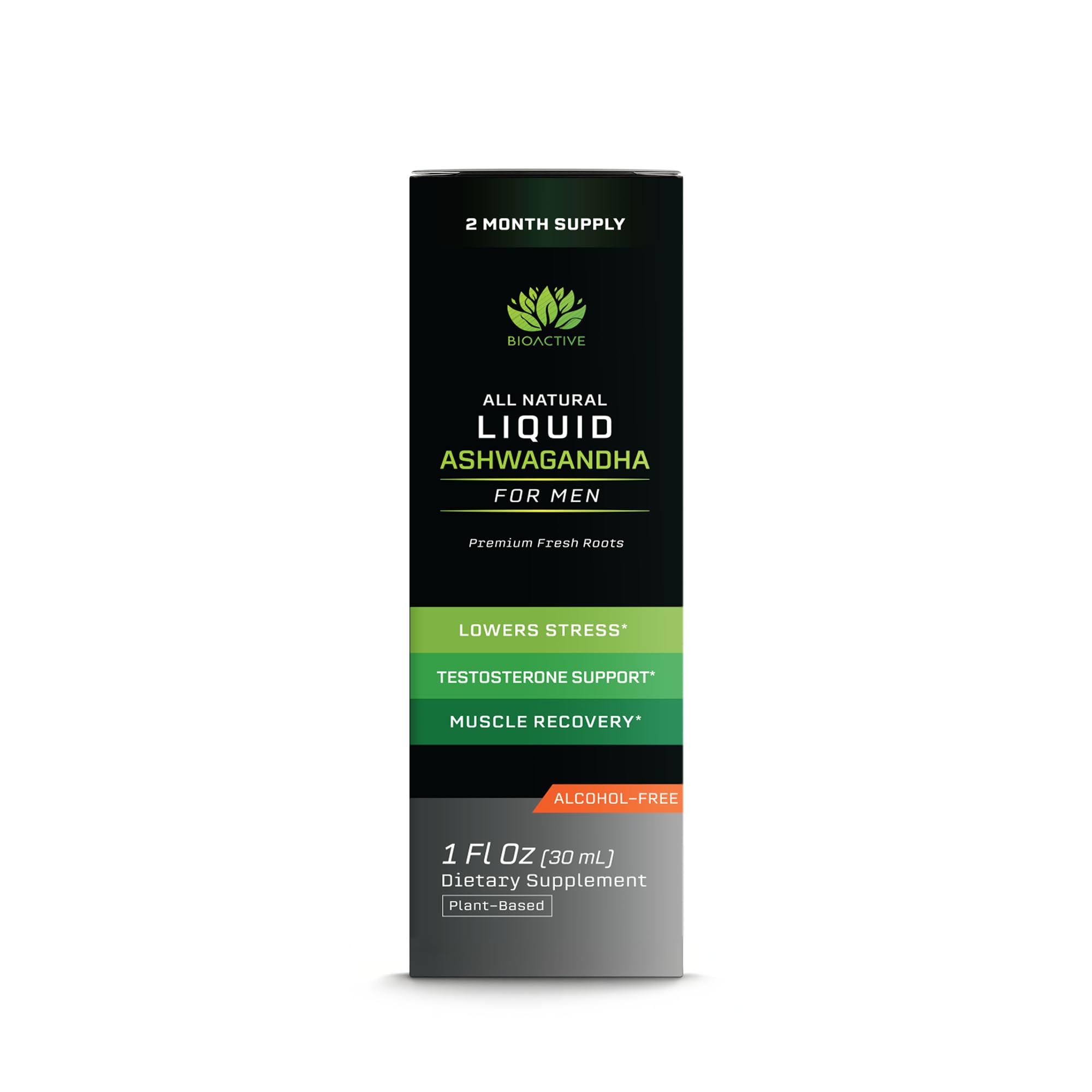 BIOACTIVE Ashwagandha Supplement 500mg packaging
