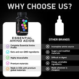 BIOACTIVE LABS BCAAs Complete Amino Acid Complex with water