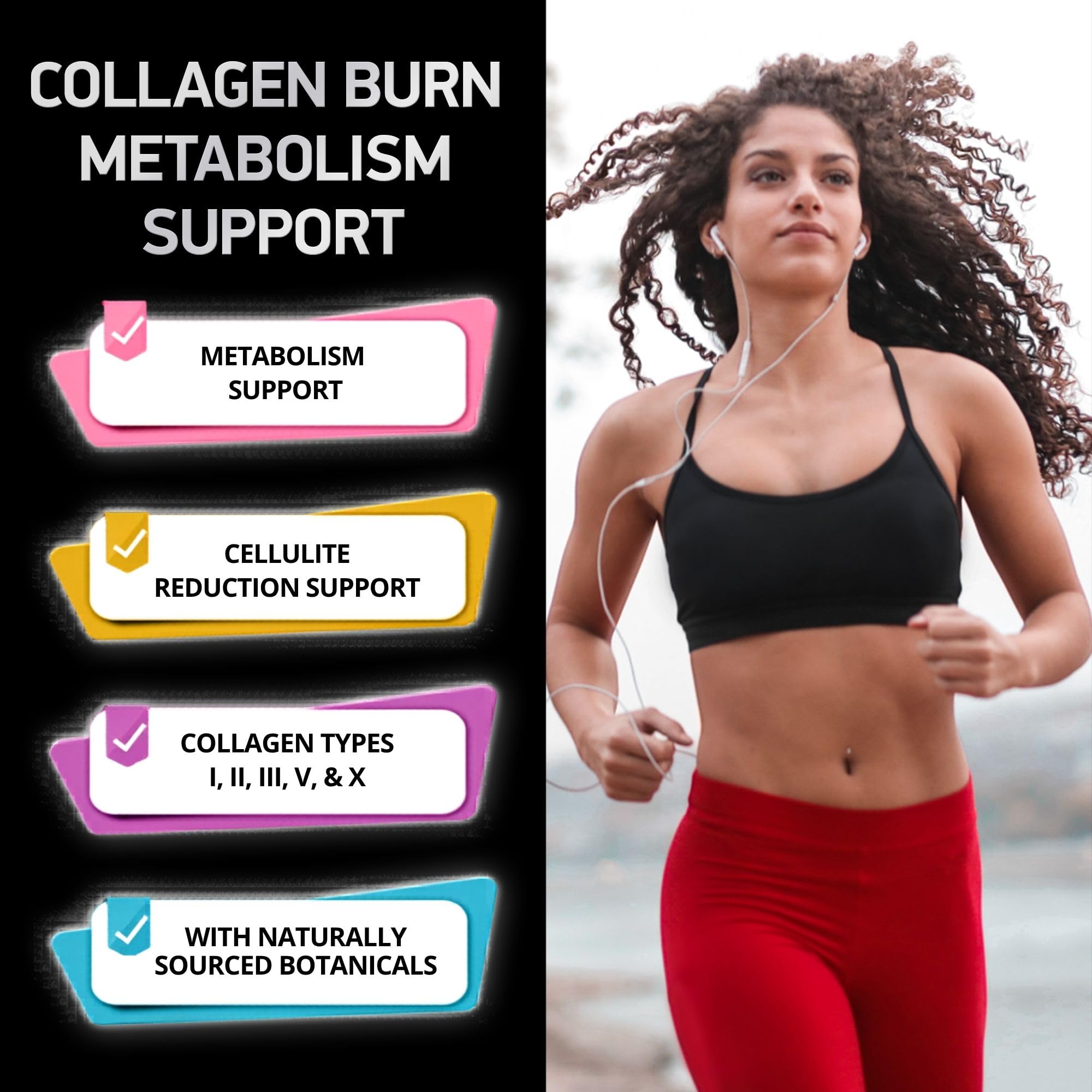BIOACTIVE LABS Complete Multi Collagen Complex Capsules with ingredients list