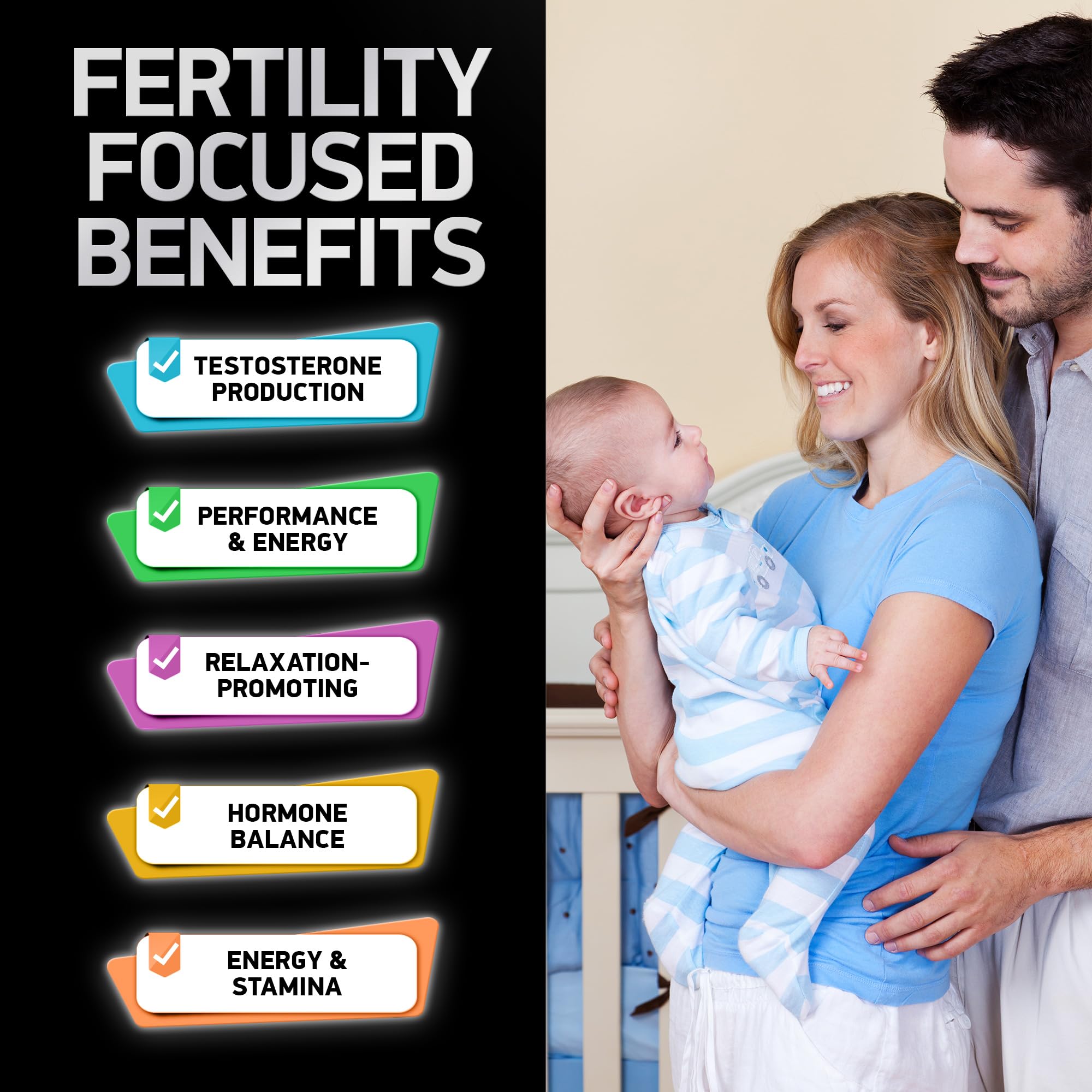 BIOACTIVE LABS Conception for Him supplement capsules