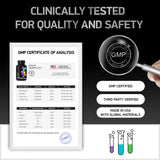 BIOACTIVE LABS Conception for Him supplement with a glass of water