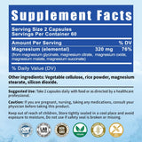BioBenevo Magnesium Complex 320mg capsules with natural background