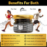 BioBoost Shilajit Resin in warm water preparation