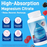 Biobor Magnesium Citrate Gummies 200mg on a wooden table