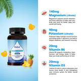 Biobor Magnesium Gummies showing nutritional information