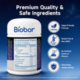 Biobor Melatonin Gummies bottle with 60 gummies
