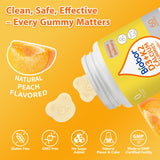 Biobor Vitamin D3 & K2 Gummies side view with nutritional information
