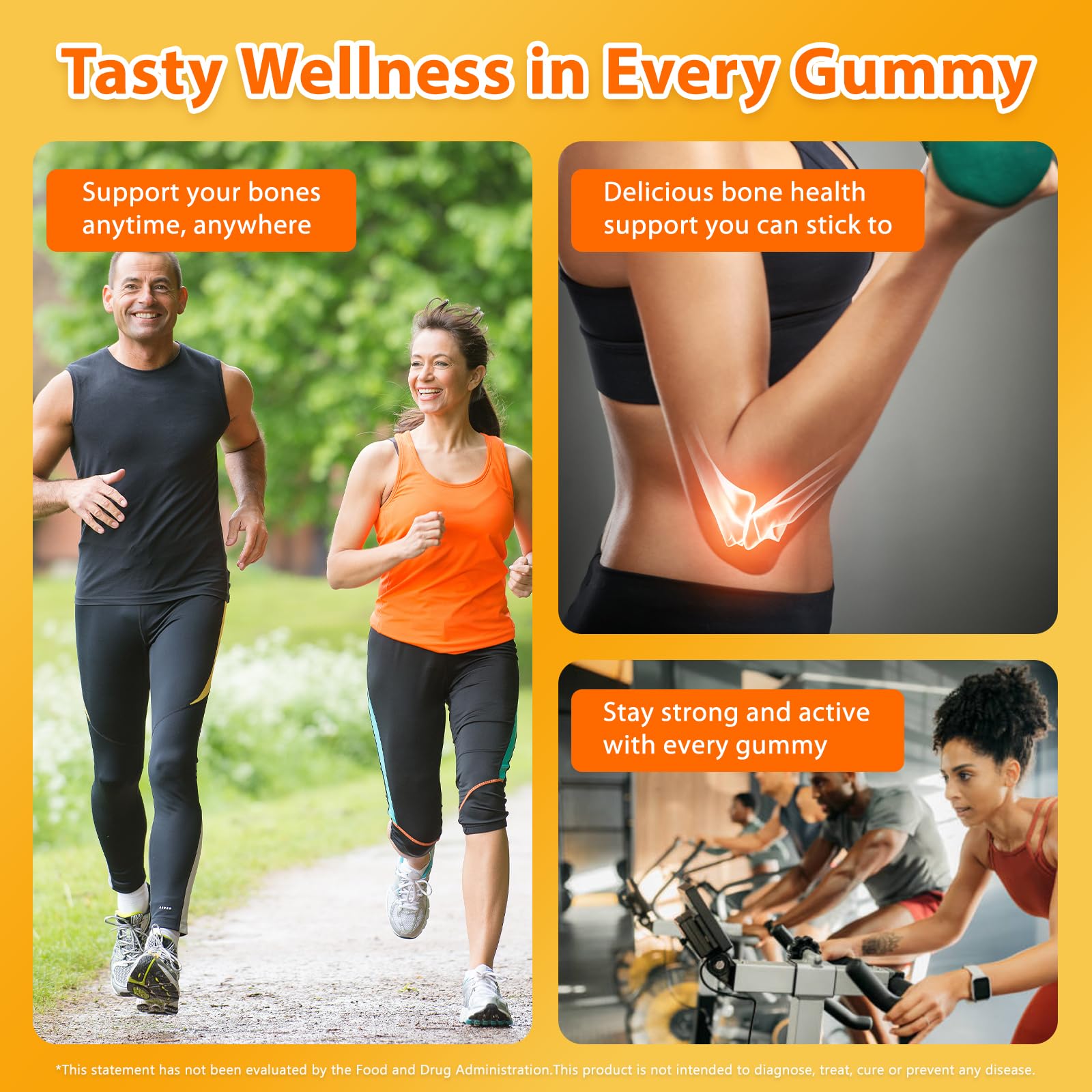 Biobor Vitamin D3 & K2 Gummies two bottles on a countertop